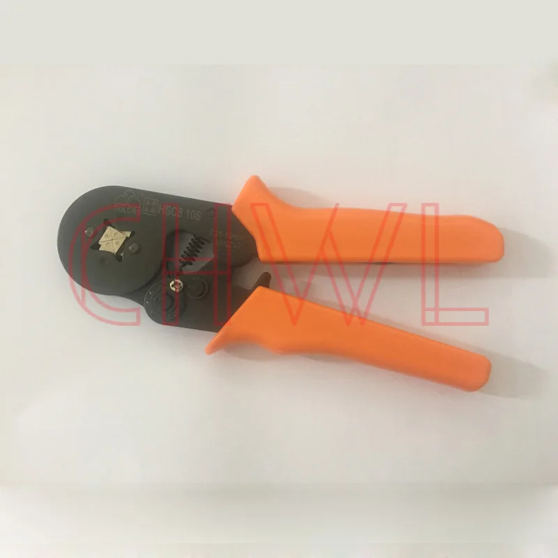 HSC8 10S MINI-TYPE SELF-ADJUSTABLE CRIMPING PLIER 0.25-10mm2 terminals crimping tools multi tool tools hands pliers 23-7AWG
HSC8 10S MINI-TYPE SELF-ADJUSTABLE CRIMPING PLIER 0.25-10mm2 terminals crimping tools multi tool tools hands pliers 23-7AWG
