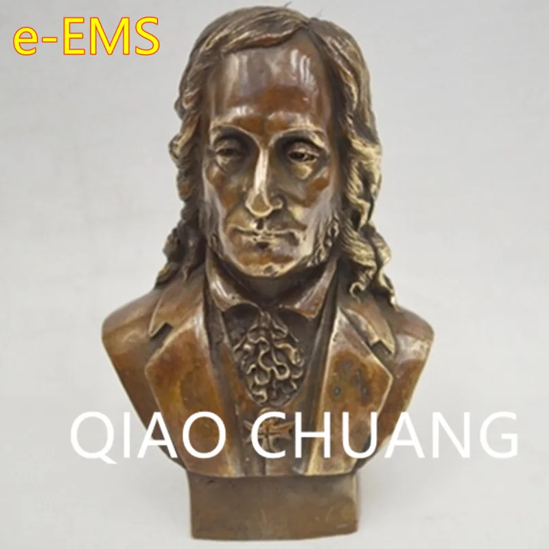 Musician Ludwig van Beethoven Pianists Creative Pure Cupper Sculpture Desktop Decoration Office G1554
Musician Ludwig van Beethoven Pianists Creative Pure Cupper Sculpture Desktop Decoration Office G1554