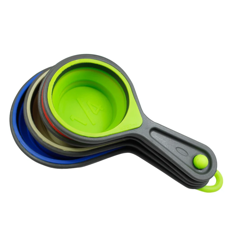 Silicone Collapsible Measuring Cups Dry Liquid Ingredients Kitchen Baking cooking Accessories Tools Measuring Spoons
Silicone Collapsible Measuring Cups Dry Liquid Ingredients Kitchen Baking cooking Accessories Tools Measuring Spoons