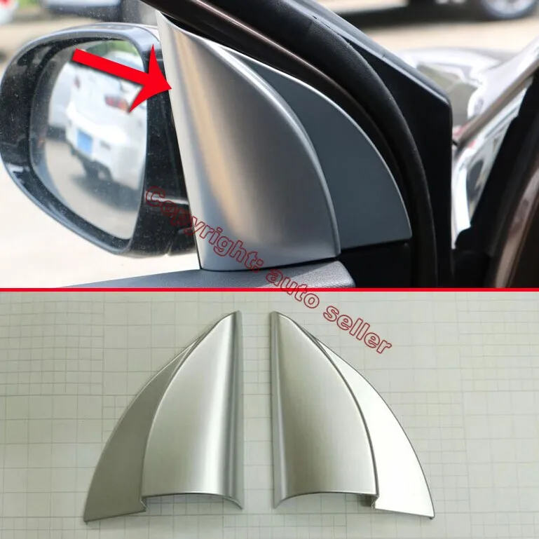 ABS Pearl Chrome Interior A Pillar Cover Trim For KIA Sportage 2016 2017 2018 Car Accessories Stickers W4
ABS Pearl Chrome Interior A Pillar Cover Trim For KIA Sportage 2016 2017 2018 Car Accessories Stickers W4