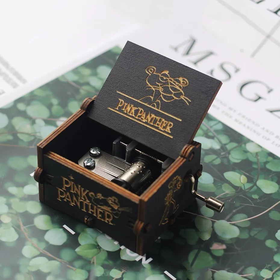 Hand Cranked High End Black Music Box Beauty And Beast Spirited Away Pink Panther Game Of Thrones STAR WARS Christmas Gift
Hand Cranked High End Black Music Box Beauty And Beast Spirited Away Pink Panther Game Of Thrones STAR WARS Christmas Gift