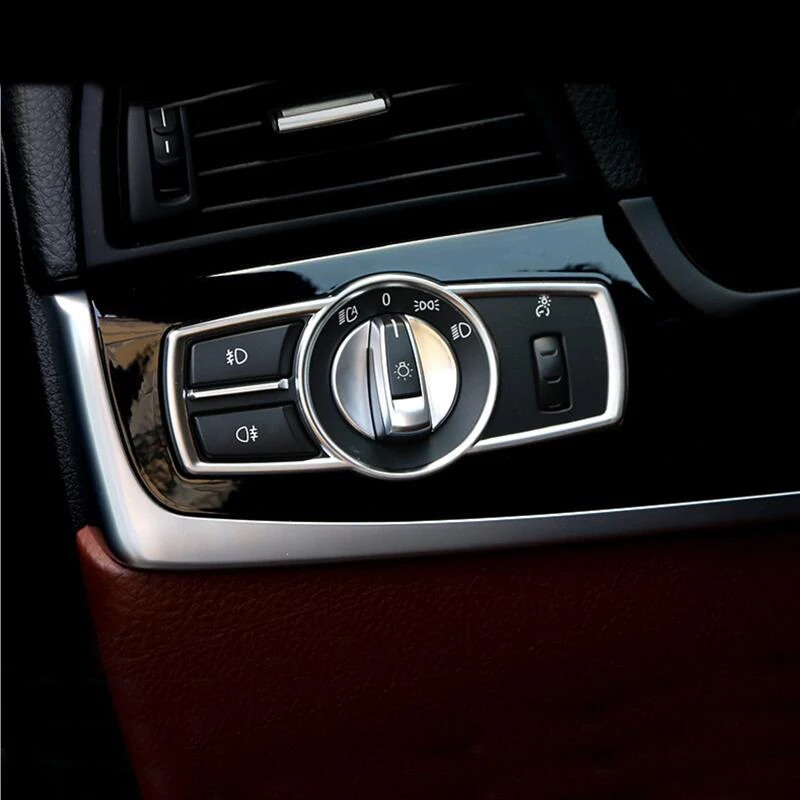 Car Styling Headlight Switch Buttons Decorative Frame Cover Trim Interior Molding Sticker For BMW X3 X4 F25 F26 5/7 series F10
Car Styling Headlight Switch Buttons Decorative Frame Cover Trim Interior Molding Sticker For BMW X3 X4 F25 F26 5/7 series F10