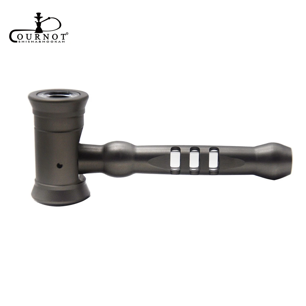 COURNOT Aircraft Aluminum Smoking Smoking Pipe With Glass Handle 135MM Metal Tobacco Herb Pipe Smoke Glass Pipes Accessories
COURNOT Aircraft Aluminum Smoking Smoking Pipe With Glass Handle 135MM Metal Tobacco Herb Pipe Smoke Glass Pipes Accessories