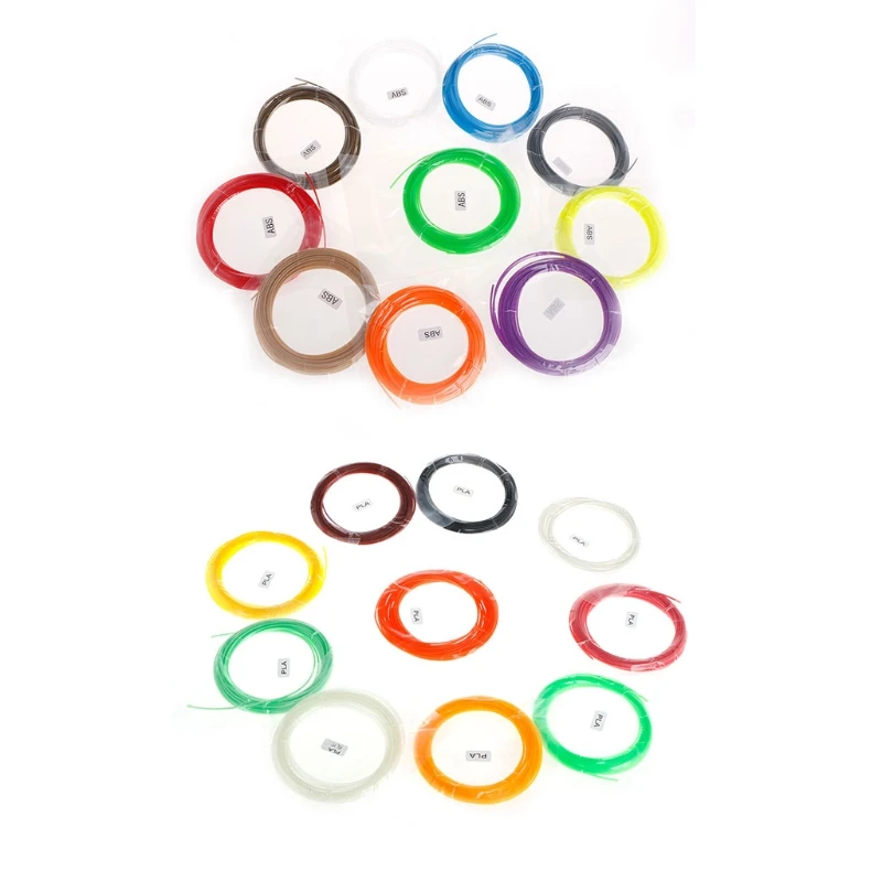 Deek-Robot 50m 10 Colors 1.75MM ABS/PLA Filaments For 3D Printer Pen Printing Consumables
Deek-Robot 50m 10 Colors 1.75MM ABS/PLA Filaments For 3D Printer Pen Printing Consumables