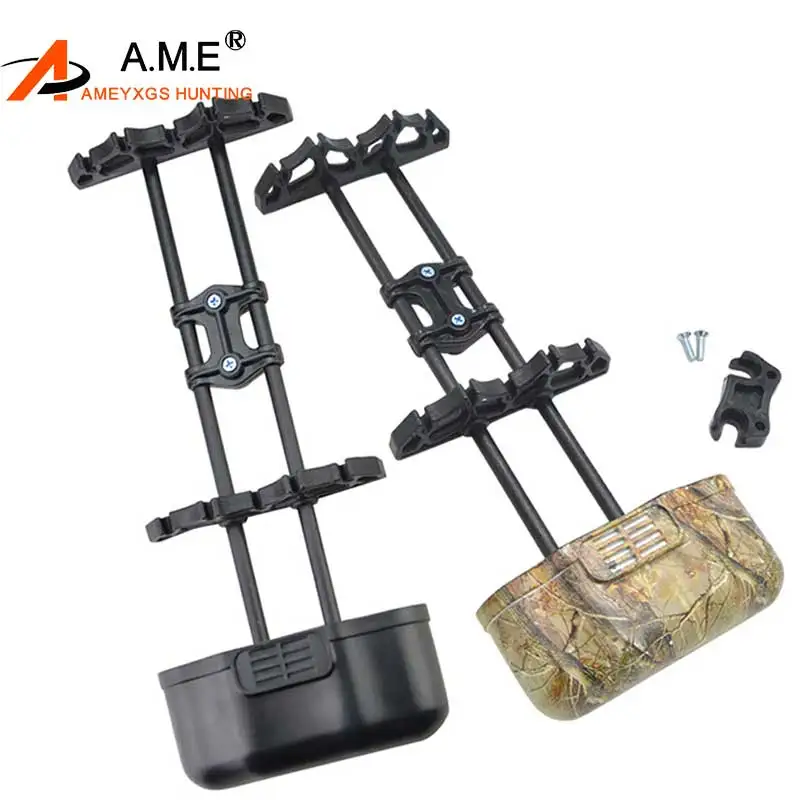 1PC New Arrow Quiver Black Camo Color 5 Arrows Bow Quiver for Compound Bow PP High strength plastic Hunting Accessories
1PC New Arrow Quiver Black Camo Color 5 Arrows Bow Quiver for Compound Bow PP High strength plastic Hunting Accessories