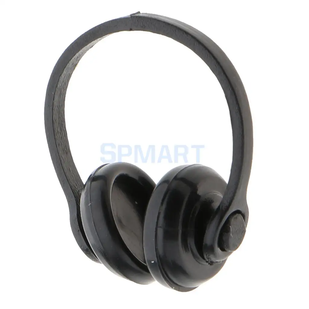 1/12 Scale Dollhouse Miniature Earphone Headphone Headset for 12th Dolls House Decoration Accessories