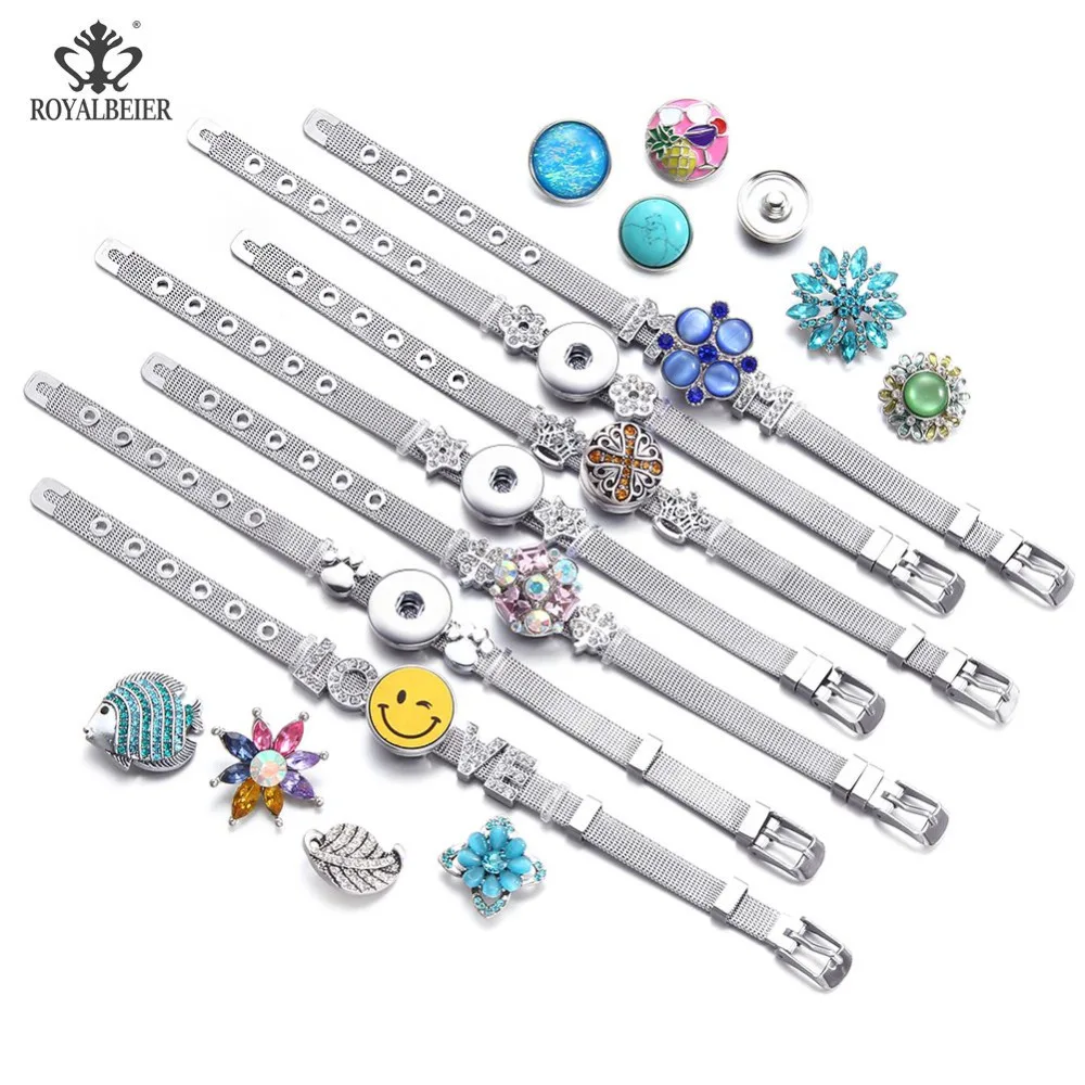 ROYALBEIER Stainless Steel Love Flowers Charms For 18mm Snap Metal Bracelets&Bangle For Women DIY Snap Button Jewelry SZ0452
ROYALBEIER Stainless Steel Love Flowers Charms For 18mm Snap Metal Bracelets&Bangle For Women DIY Snap Button Jewelry SZ0452