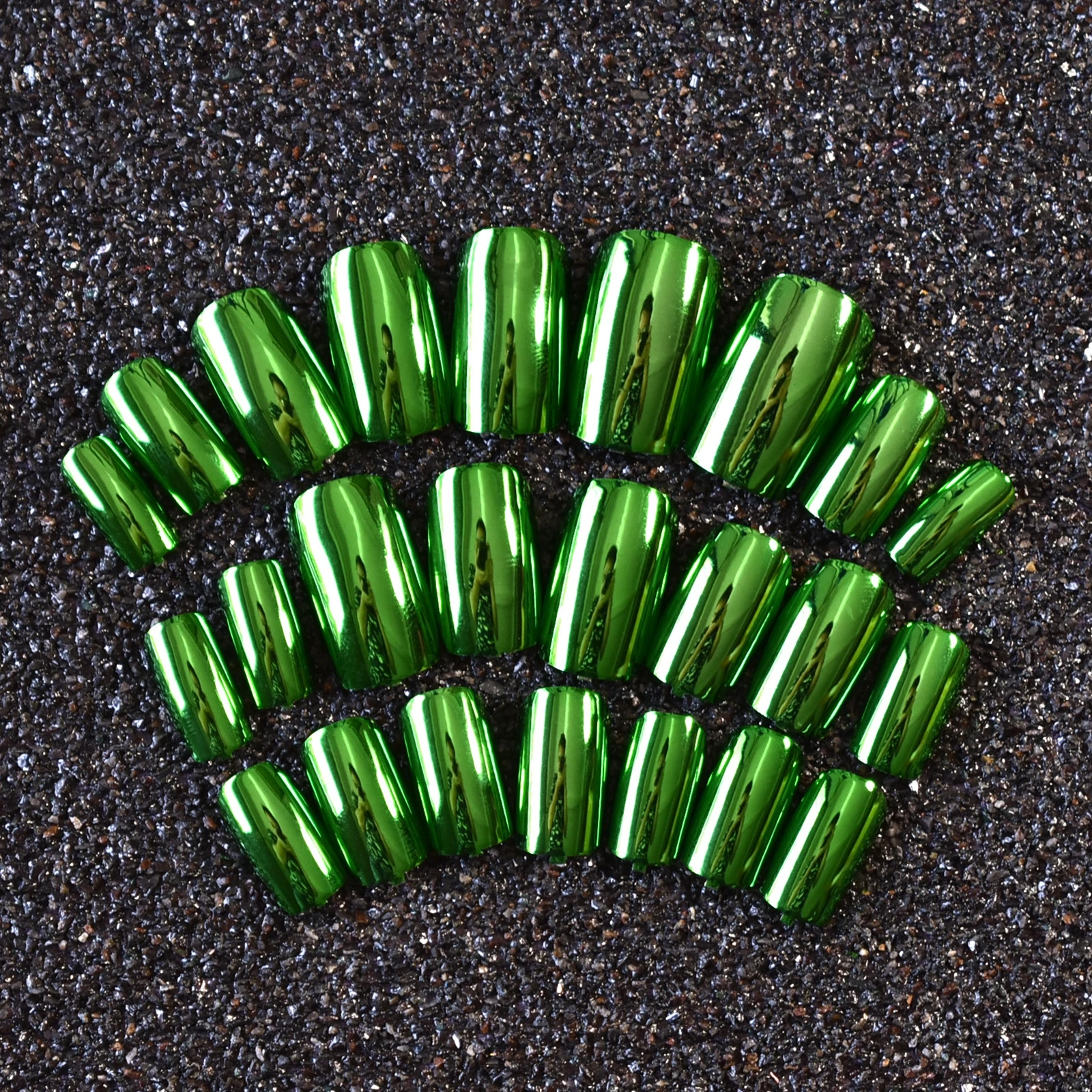 24pcs/kit Metallic Green False Nails Full Cover Fake Nail Artificial Decorations For Salon DIY Nail Art Tips Manicure Tool N04
24pcs/kit Metallic Green False Nails Full Cover Fake Nail Artificial Decorations For Salon DIY Nail Art Tips Manicure Tool N04