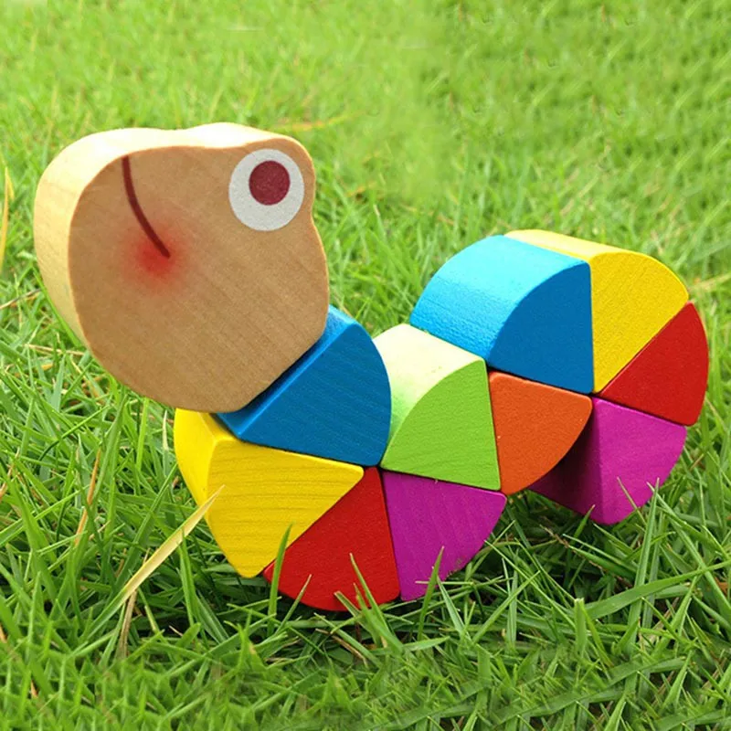 Baby Toys Wooden Caterpillars Baby Toys Kids Developmental Educational Boy Girl Crocodile for Colours
Baby Toys Wooden Caterpillars Baby Toys Kids Developmental Educational Boy Girl Crocodile for Colours