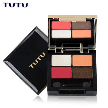 TUTU Eye Makeup 4 Color Velvet Eyeshadow Palette Matte and Shimmer Nude Eye Shadow
TUTU Eye Makeup 4 Color Velvet Eyeshadow Palette Matte and Shimmer Nude Eye Shadow