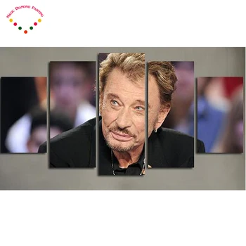 5D DIY diamond painting square/round cross stitch Rock star johnny hallyday picture mosaic kit diamond embroidery Wall stickers
5D DIY diamond painting square/round cross stitch Rock star johnny hallyday picture mosaic kit diamond embroidery Wall stickers
