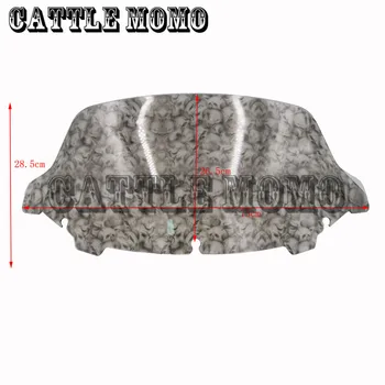 Spurt draws Skull Head Wind Deflectors 10" Windscreen for Harley Touring Street Electra Tri Glide FLHX FLHTK FLHTCU 2014-2017
Spurt draws Skull Head Wind Deflectors 10" Windscreen for Harley Touring Street Electra Tri Glide FLHX FLHTK FLHTCU 2014-2017