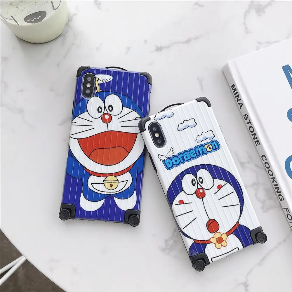 Maosenguoji Curved surface Suitcase design Doraemon Fashion soft Mobile Phone Case for iphone 6 6s 7plu 8 plus X XR XS MAX cover
Maosenguoji Curved surface Suitcase design Doraemon Fashion soft Mobile Phone Case for iphone 6 6s 7plu 8 plus X XR XS MAX cover