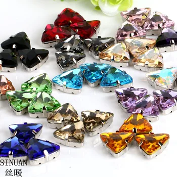 Rhinestone Triangle Sewing Rhinestone Cabochon 50Pieces/pack Rhinestones Clothes Decorations Stone Colorful Crystal Decoration
Rhinestone Triangle Sewing Rhinestone Cabochon 50Pieces/pack Rhinestones Clothes Decorations Stone Colorful Crystal Decoration