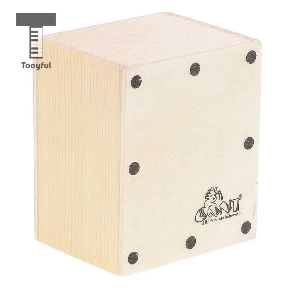 Tooyful Durable Mini Cajon Sand Shaker Wooden Hand Held Drum for Band Accompaniment Accessory DIY 6.5 x 5.2 x 4.3cm
Tooyful Durable Mini Cajon Sand Shaker Wooden Hand Held Drum for Band Accompaniment Accessory DIY 6.5 x 5.2 x 4.3cm