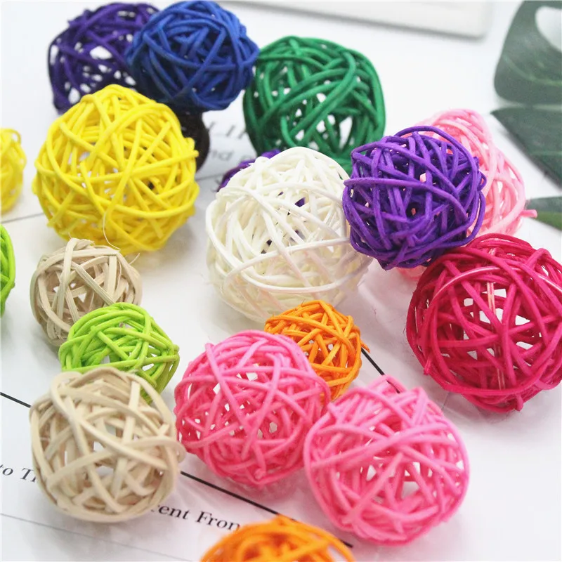 3/4/5CM Halloween Decoration Rattan Ball DIY Ornaments Sepak Takraw Home Ornament Christmas Birthday Wedding Party Decoration
3/4/5CM Halloween Decoration Rattan Ball DIY Ornaments Sepak Takraw Home Ornament Christmas Birthday Wedding Party Decoration