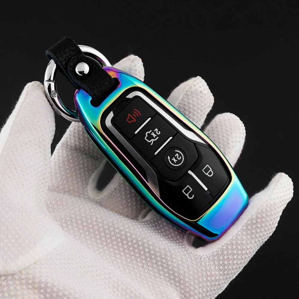 Zinc Alloy Auto Smart Key Case Car Protective Remote Key Cover Skin Shell For Ford Mustang 2017 New Explorer Taurus
Zinc Alloy Auto Smart Key Case Car Protective Remote Key Cover Skin Shell For Ford Mustang 2017 New Explorer Taurus