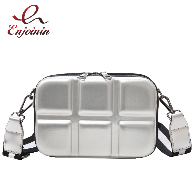 Black & Silver Geometric Stereo Design Box Style Canvas Shoulder Bag Handbag Ladies Crossbody Mini Messenger Bag Handbag Flap
Black & Silver Geometric Stereo Design Box Style Canvas Shoulder Bag Handbag Ladies Crossbody Mini Messenger Bag Handbag Flap