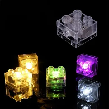New 10 Pcs/set Building Blocks LED Light Up Colorful Duplo Lights Block Light-Emitting Toys For Children
New 10 Pcs/set Building Blocks LED Light Up Colorful Duplo Lights Block Light-Emitting Toys For Children