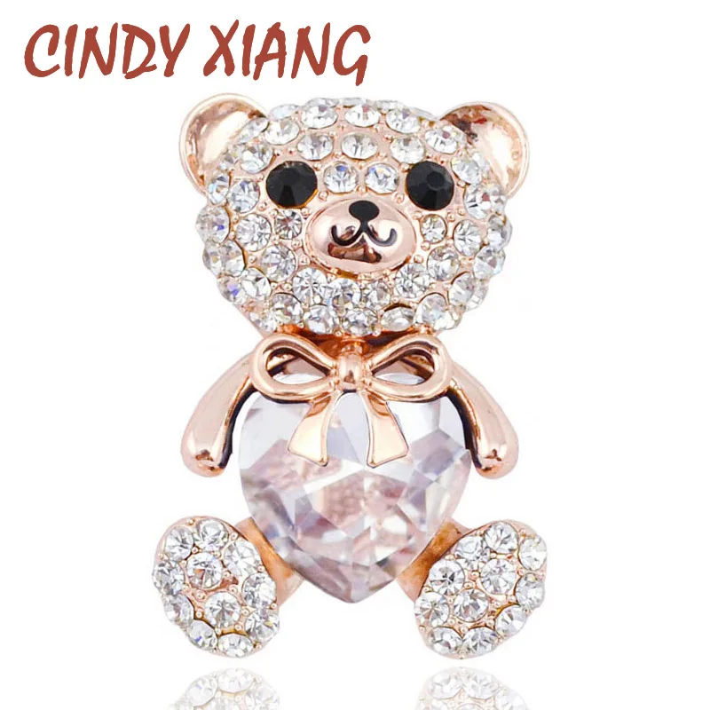 3 colors choose big crystal heart bear brooch cute animal pins and brooches for women fashion jewelry 18k gold plated gift
3 colors choose big crystal heart bear brooch cute animal pins and brooches for women fashion jewelry 18k gold plated gift