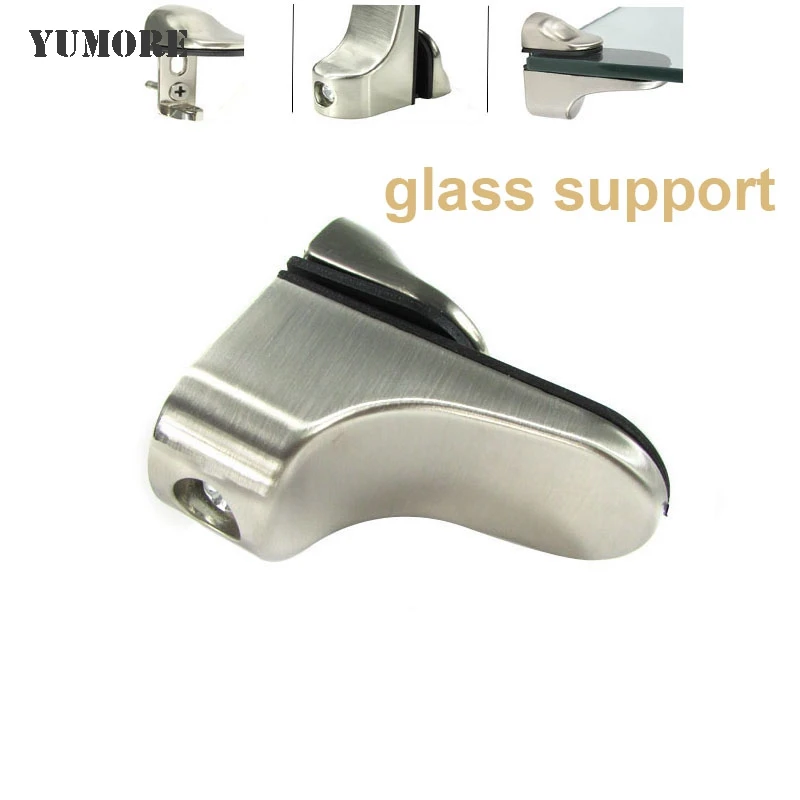 1 pcs Adjustable Brush Finish Metal Shelf Holder Support Clamp For Bathroom Glass Wood Shelves Panel
1 pcs Adjustable Brush Finish Metal Shelf Holder Support Clamp For Bathroom Glass Wood Shelves Panel