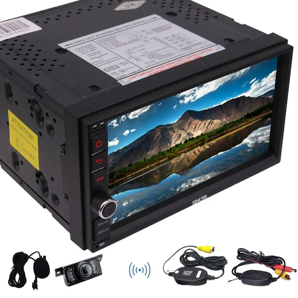 7'' Android 6.0 Car Stereo with Quad Core Double Din 7'' Support Bluetooth/WiFi/Mirrorlink/SWC+External MIC/Wireless Backup Cam
7'' Android 6.0 Car Stereo with Quad Core Double Din 7'' Support Bluetooth/WiFi/Mirrorlink/SWC+External MIC/Wireless Backup Cam