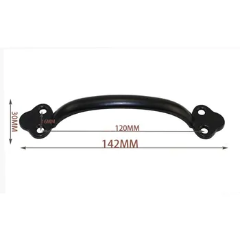 Vintage Alloy Kitchen Drawer,Cabinet Door Bridge Handles Wooden Box Case Cupboard European Pull Knobs,Black,142*30mm,8Pcs
Vintage Alloy Kitchen Drawer,Cabinet Door Bridge Handles Wooden Box Case Cupboard European Pull Knobs,Black,142*30mm,8Pcs