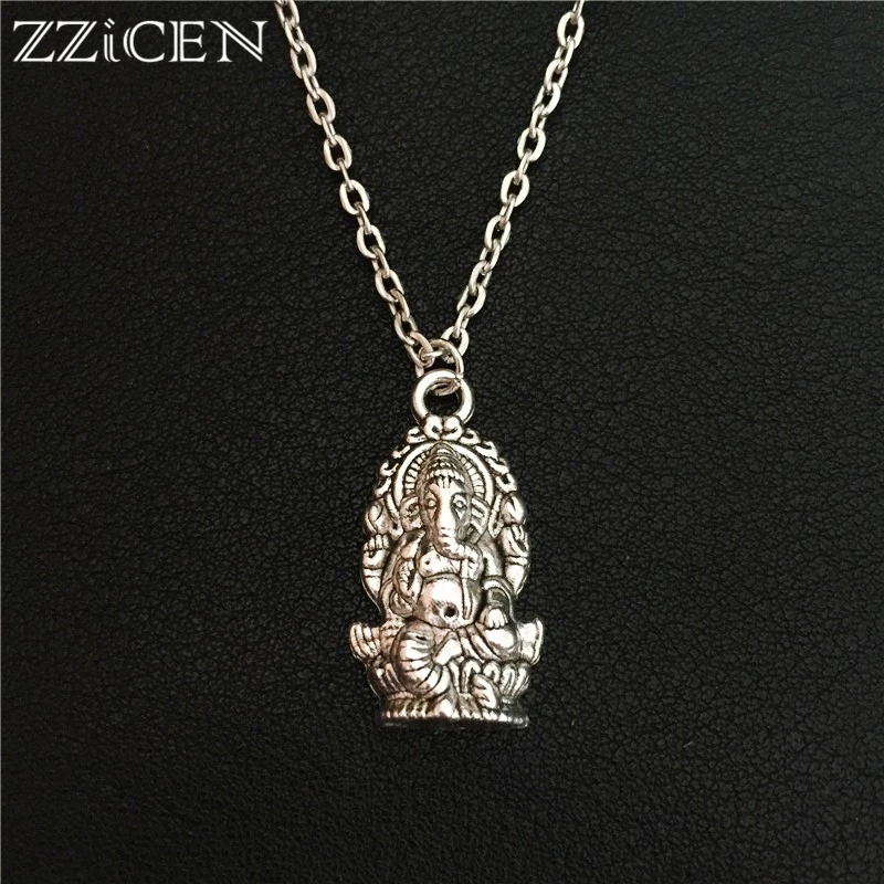 New Indian Animal Buddhist Hinduism Vintage Silver Meditation Elephant Ganesha Pendant Necklace Amulet Lucky Gift Tribal Jewelry 
New Indian Animal Buddhist Hinduism Vintage Silver Meditation Elephant Ganesha Pendant Necklace Amulet Lucky Gift Tribal Jewelry