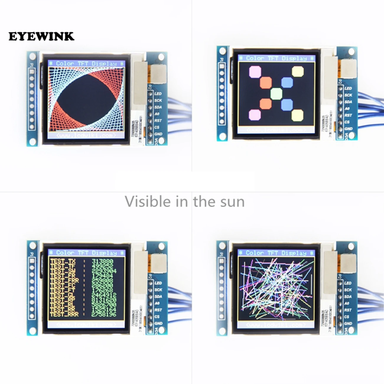 1PCS 1.6" inch TFT IPS LCD Transflective Display Module LCD Display DIY SPI Serial Port 130*130 Communicate for Arduino
1PCS 1.6" inch TFT IPS LCD Transflective Display Module LCD Display DIY SPI Serial Port 130*130 Communicate for Arduino