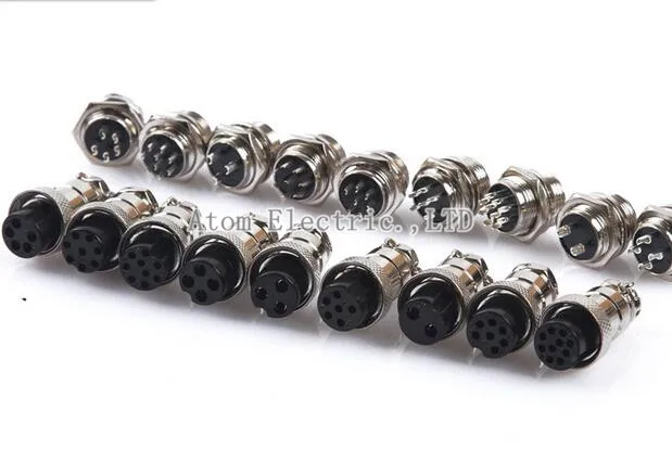 1set 4 Pin Aviation Connector Male Female Plug Metal GX16 Panel Connector Socket Plug
1set 4 Pin Aviation Connector Male Female Plug Metal GX16 Panel Connector Socket Plug