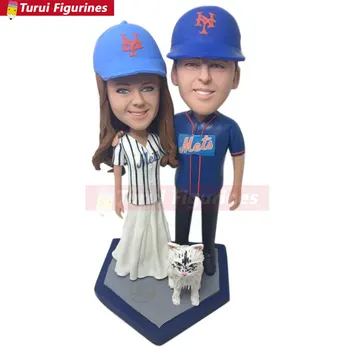 Wedding Girlfriend Boyfriend Personalized Clay Figurines Based on Customers' Photos Baseball Wedding Cake
Wedding Girlfriend Boyfriend Personalized Clay Figurines Based on Customers' Photos Baseball Wedding Cake