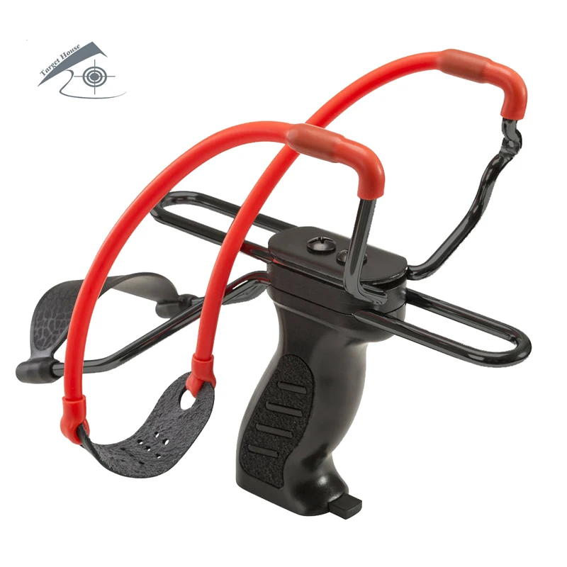 Slingshot With Wrist Brace Support and Ammo Holder for Hunting and Shooting.
Slingshot With Wrist Brace Support and Ammo Holder for Hunting and Shooting.