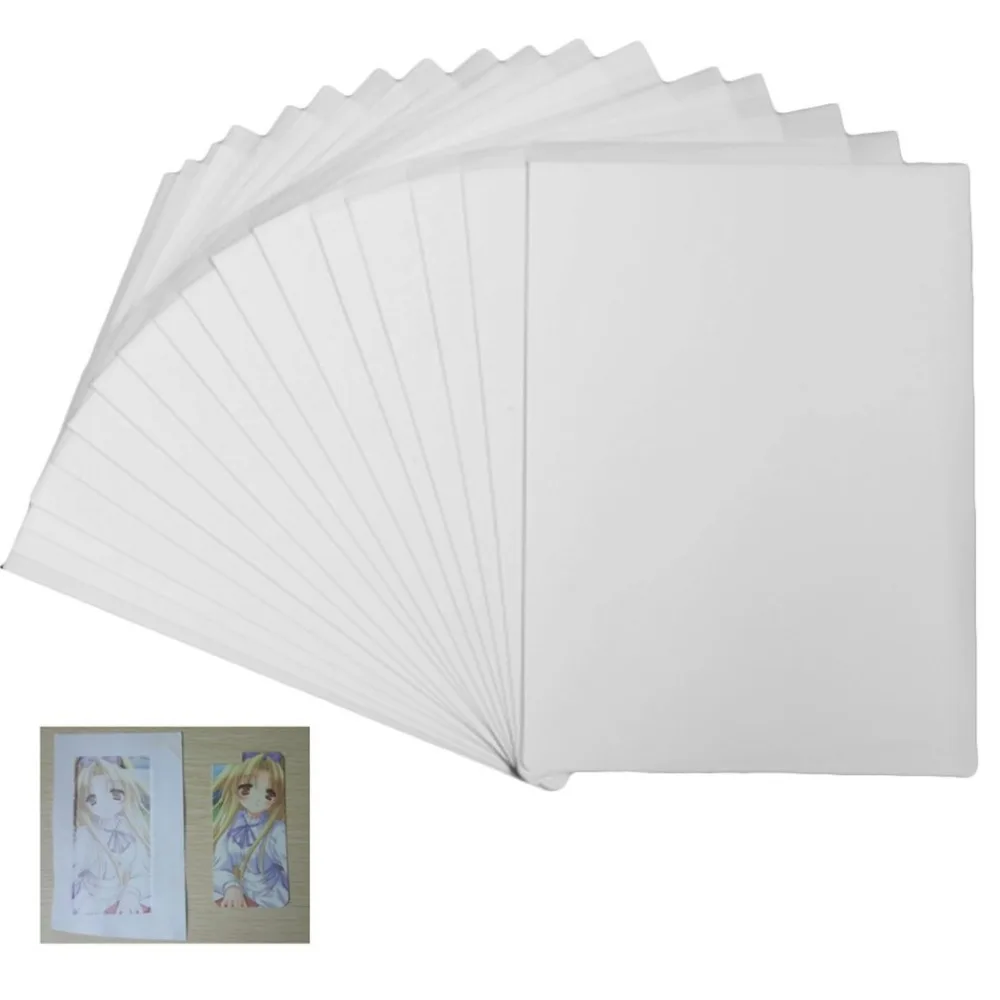100PCS Multifunction A4 Transfer Paper Dye Sublimation Heat Transfer Paper for Modal T-Shirts Coated Cups Mobile Phone Cases
100PCS Multifunction A4 Transfer Paper Dye Sublimation Heat Transfer Paper for Modal T-Shirts Coated Cups Mobile Phone Cases
