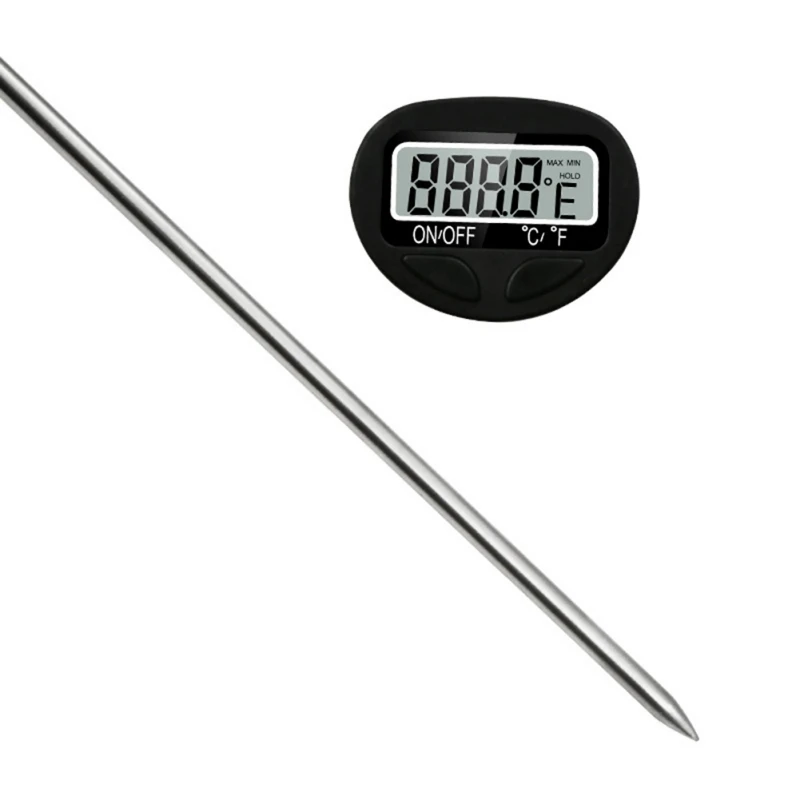 Electronic Cooking Food Thermometer Meat Thermometer Digital BBQ Thermometer Probe Water Milk Kitchen Oven Thermometer Tools
Electronic Cooking Food Thermometer Meat Thermometer Digital BBQ Thermometer Probe Water Milk Kitchen Oven Thermometer Tools