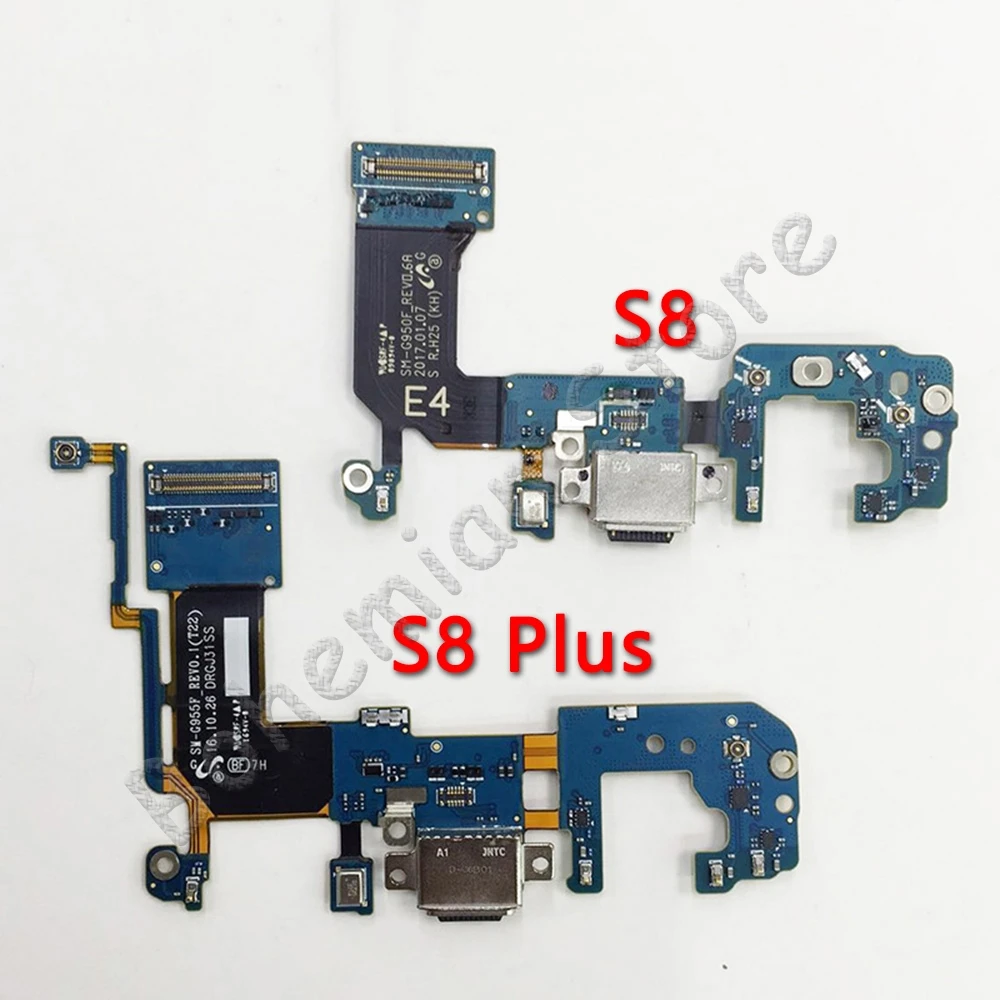 

Usb Charging Mic Port Dock Ribbon Flex Cable for Samsung Galaxy S8 G950u G950f G950n S8 Plus + G955u G955f G955n