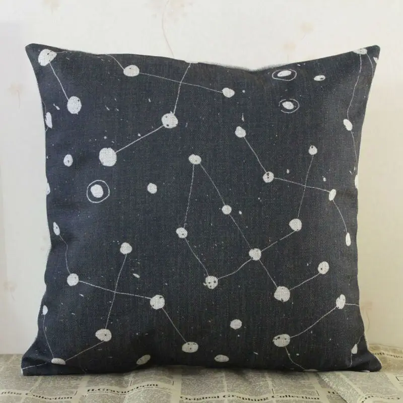 LINKWELL 18x18 inches Black Constellation Planisphere Plot Map Linen Living Room Sofa Bed Pillowcase Decorative Cushion Cover
LINKWELL 18x18 inches Black Constellation Planisphere Plot Map Linen Living Room Sofa Bed Pillowcase Decorative Cushion Cover