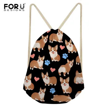 FORUDESIGNS Corgi Mermaid Drawstring Bag Backpack Flowers Dog Teenagers Backpacks Unisex Travel Storage Package Shoulder Bag
FORUDESIGNS Corgi Mermaid Drawstring Bag Backpack Flowers Dog Teenagers Backpacks Unisex Travel Storage Package Shoulder Bag