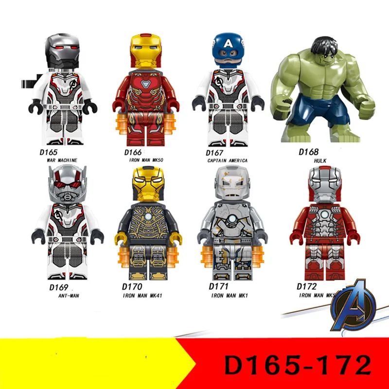 New Compatible LegoINGlys Avengers 4 Endgame Ant man Iron Man Hulk Bricks Building Blocks Learning Toys for Children Gift
New Compatible LegoINGlys Avengers 4 Endgame Ant man Iron Man Hulk Bricks Building Blocks Learning Toys for Children Gift