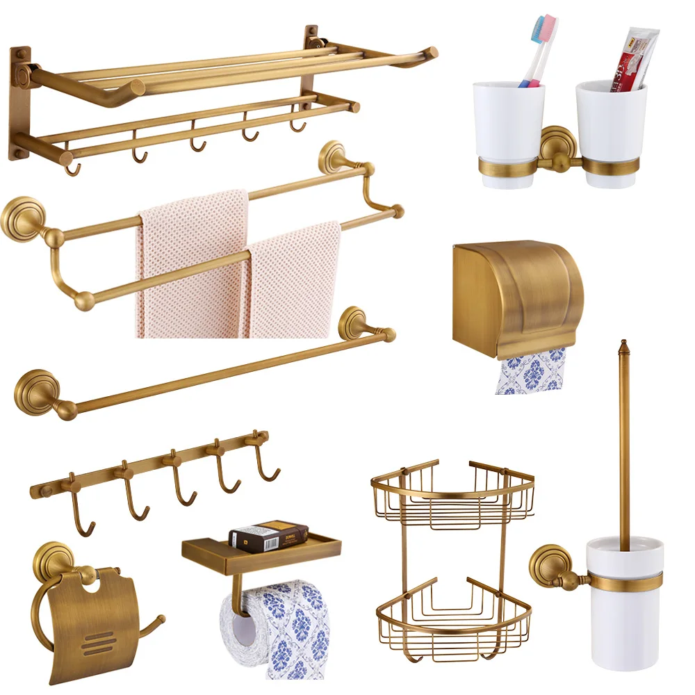 Vintage brushed square basket Ceramic toothbrush cup rack bathroom product copper hair dryer holder soap net bathroom robe hook
Vintage brushed square basket Ceramic toothbrush cup rack bathroom product copper hair dryer holder soap net bathroom robe hook
