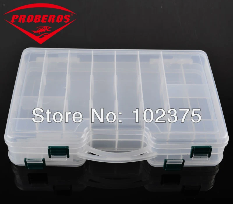 Sales Promotion Fishing Box New arrival 290*190*60(mm)big double-faced plastic fishing lure box tool,free shipping
Sales Promotion Fishing Box New arrival 290*190*60(mm)big double-faced plastic fishing lure box tool,free shipping