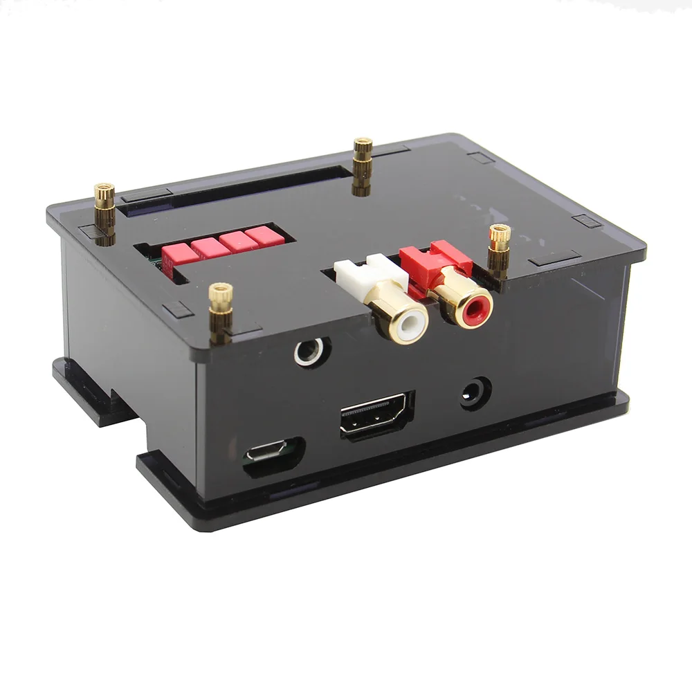 Raspberry Pi HIFI DAC Expansion Board Audio Module + Acrylic Case Transparent Shell Set for DAC Expansion Board and Raspberry Pi
Raspberry Pi HIFI DAC Expansion Board Audio Module + Acrylic Case Transparent Shell Set for DAC Expansion Board and Raspberry Pi
