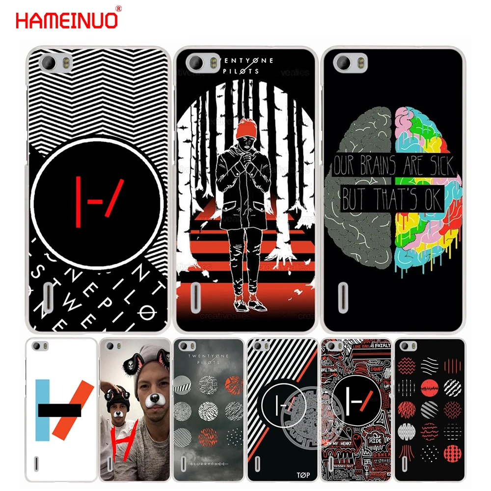 HAMEINUO Twenty One Pilots 21 cell phone Cover Case for huawei honor 3C 4A 4X 4C 5X 6 7 8 Y3 Y5 Y6 2 II Y560 Y7 2017 | Мобильные