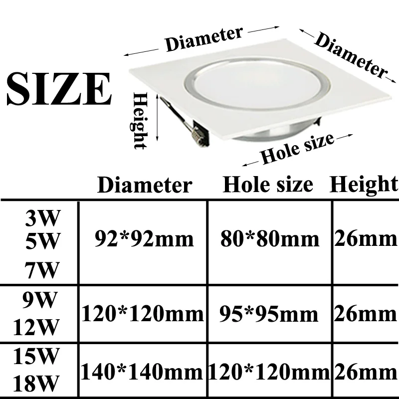 LED Ceiling Down Lamp HTB1K8PWbL1H3KVjSZFBq6zSMXXan.jpg - LED Ceiling Down Lamp