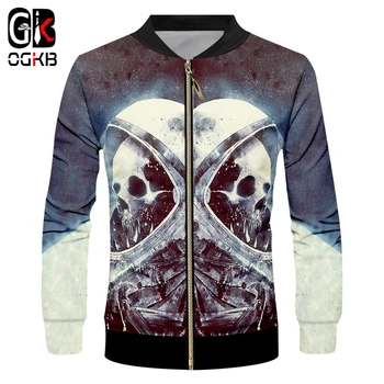 OGKB 2018 Spring Fall Casual Fit Slim Outwears Jackets Men's Cool Print Skull Astronaut 3D Basic Jackets Coats Tracksuit Hombre
OGKB 2018 Spring Fall Casual Fit Slim Outwears Jackets Men's Cool Print Skull Astronaut 3D Basic Jackets Coats Tracksuit Hombre