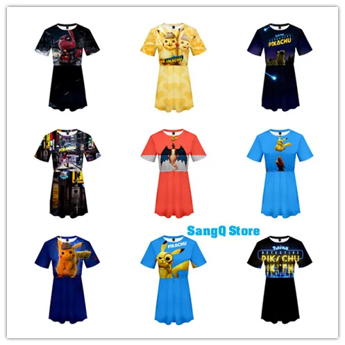 Pokemon Pikachu 2019 New Arrival Women Fashion Short Sleeves Girl Casual Dress 3D Print Women Fashion Summer Sport Dress
Pokemon Pikachu 2019 New Arrival Women Fashion Short Sleeves Girl Casual Dress 3D Print Women Fashion Summer Sport Dress