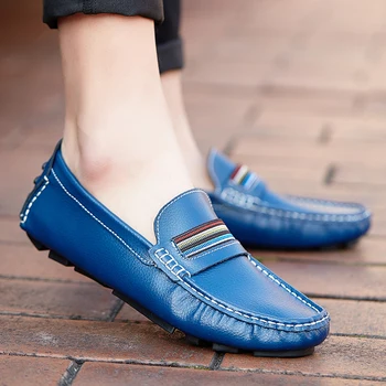 Mens Shoes Luxury Brand Genuine Leather Casual Driving Shoes Moccasins Slip on Italian Shoes for Men Big Size 37-47 Loafers
Mens Shoes Luxury Brand Genuine Leather Casual Driving Shoes Moccasins Slip on Italian Shoes for Men Big Size 37-47 Loafers