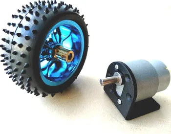 37GB (500TB) 12V DC 60RPM High Torque Gear Box Electric Motor Deceleration motor +85MM blue wheel 37GB bracket+6MM connetor
37GB (500TB) 12V DC 60RPM High Torque Gear Box Electric Motor Deceleration motor +85MM blue wheel 37GB bracket+6MM connetor