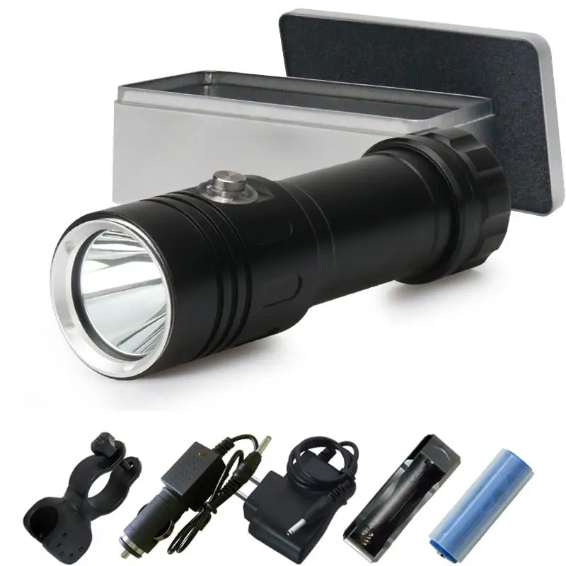 led diving flashlight cree xm l2 18650 26650 battery diving light scuba torch waterproof rechargeable underwater 100m diver lamp
led diving flashlight cree xm l2 18650 26650 battery diving light scuba torch waterproof rechargeable underwater 100m diver lamp
