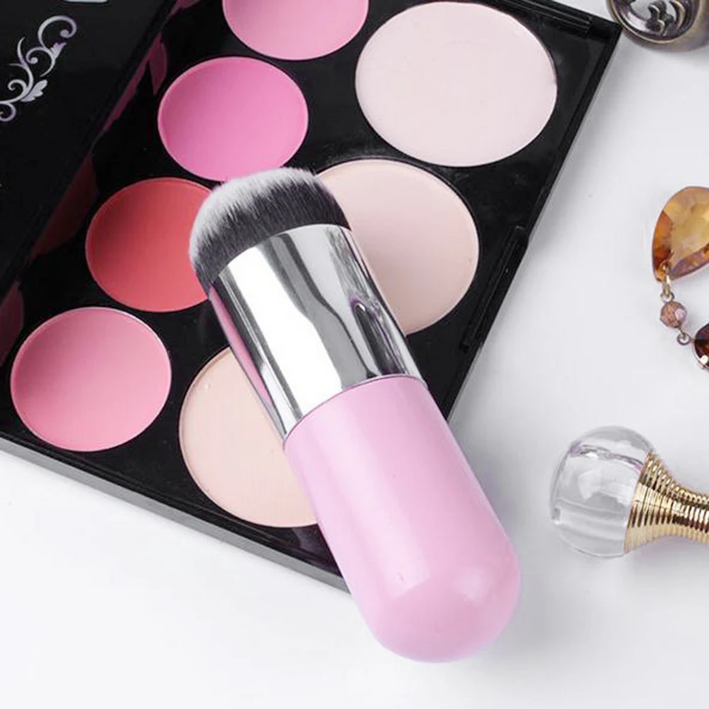 1PC New Chubby Pier Foundation Brush Flat Cream Makeup Brushes Professional Cosmetic Women Make-up Brush Dropshipping
1PC New Chubby Pier Foundation Brush Flat Cream Makeup Brushes Professional Cosmetic Women Make-up Brush Dropshipping