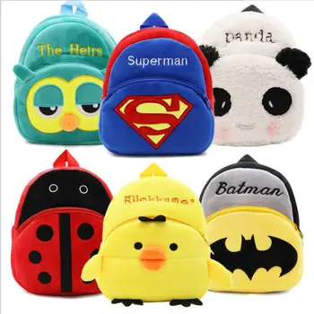 Children school bags for girls cute cartoon animal superman infant backpack for boys baby schoolbags kids bags mochila infantil
Children school bags for girls cute cartoon animal superman infant backpack for boys baby schoolbags kids bags mochila infantil